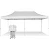 RAY BOT Gazebo pieghevole 3x6 bianco professionale senza laterali PVC 350g