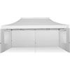 RAY BOT Gazebo pieghevole 3x6 bianco professionale con finestre PVC 350g