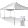 RAY BOT Gazebo pieghevole 3x6 bianco Exa 55mm alluminio senza laterali PVC 350g