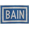 Partie Parte Zen Tappeto, Cotone, Blu, Singolo