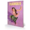 Piddix Hawaii - Decorazione da Parete in Legno, 40 x 59 cm