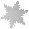 Petra's Bastel News Petra mestiere-notizie Cristallo di Ghiaccio News 60 X 40 mm in Feltro di Gliter Colore Streudeko, FLIZ, Bianco, 18 x 12 x 3 cm