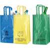 Shopper personalizzate per la differenziata in tnt Lopack 25x45x23 cm personalizzate o neutre