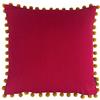 Riva Home Cuscino Imbottito in Poliestere Mardi Gras, Fucsia, 50 x 50cm (20 x 20)