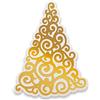 Couture Creations Fustelle lamina, Albero di Natale arricciato 2 X2.6, taglia unica