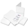 Craft UK Limited Craft UK 50 biglietti e buste, bianco, 5 x 17,8 cm