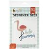 Echo Park Paper Dies FLAMIGO, Carta, Hello Summer Flamingo, SummerTime, Taglia unica