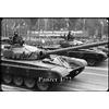 Schatzmix Blechschild Panzer T 72 (DDR, Parade) Metallschild Wanddeko 20x30 Tin Sign Targa di Metallo da Parete, Lamiera, Multicolore, 20x30 cm