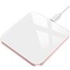 AGPTEK 15W Caricatore Wireless Veloce, Caricabatterie Wireless per iPhone 14/13/12/11/X/XS/8Plus, AirPods Pro, Galaxy S22/S21/Note 20/10+, Huawei, Xiaomi (Bianco)