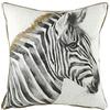 furn. Evans Litchfield Safari - Cuscino Imbottito con Piume, 43 x 43 cm, Colore: Bianco