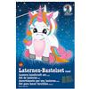 Ursus- Lanterne Set Fai da Te con Unicorno, Circa 21,8 x 21 x 10,3 cm, Colore Bianco/Multicolore, ca. 21,8 cm, 18700044