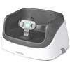 Ingenuity SmartClean Sedile di rialzo per bambini per tavolo da pranzo con cinghie di fissaggio a 3 punti, ardesia