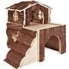Trixie 6129 Natural Living Bjork House, 31 × 28 × 29 cm, marrone