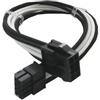 Barrow Extension Cable PSU 4+4pin CPU 30cm Nero/Bianco