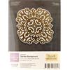 Couture Creations BTRFLY GRDN Tagliato/Foil GARDN Back, Sfondo da Giardino 3,2 x 3,2 cm, taglia unica
