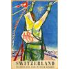 Schatzmix Blechschild Switzerland invites You for Winter Sports 20x30 Wanddeko Tin Sign Targa di Metallo da Parete, Lamiera, Multicolore, 20x30 cm