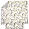 Sanderson Blanc des Vosges Palm house - Copripiumino 140 x 200 cm, 100% cotone, colore: antracite