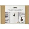 Prima Marketing ANCIEN KNOCKR REDESIGN, Chiave antica 5,5 x3.3, taglia unica