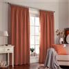 furn. Furn Harrison - Coppia di Tende con Occhielli, Poliestere, Orange, 168 x 137cm (66 x 54 Inches)
