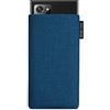 Adore June Classic Blu-Oceano Custodia Compatibile con Galaxy Note 20 Ultra, Tessuto Resistente con Display di Pulizia Effetto