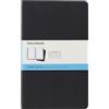 Cortina Moleskine Cahier Journal, Set 3 Quaderni con Pagine Puntinate, Copertina in Cartoncino e Cucitura a Vista, Colore Nero, 80 Pagine, Formato Large 13 x 21 cm