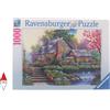 RAVENSBURGER PUZZLE EDIFICI RAVENSBURGER COTTAGES E CHALETS ROMANTICA CASA DI CAMPO 1000 PZ