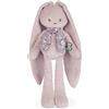 KALOO - Lapinoo - Doudou Coniglio - Peluche in Velluto a Coste per Neonato - 35 cm - Colore Rosa - Materiale Ultra Morbido - Confezione Regalo - dalla Nascita, K972200