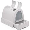 IMAC Zuma Toilette per gatti Imac Grigio chiaro - 1° ORDINE? 20% di sconto SU BRAND ESCLUSIVI, codice BZR20