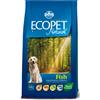 Ecopet Natural Pesce Medium - 12 kg Croccantini per cani