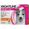 Frontline Tri-Act Spot-On per cani - 3 pipette per taglia piccola (5-10 Kg)