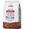 Monge Natural Superpremium Mini Puppy & Junior Monoprotein Agnello con Riso - 800 gr Monoproteico crocchette cani Croccantini per cani