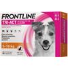 Frontline Tri-Act Spot-On per cani - 6 pipette per taglia piccola (5-10 Kg)