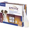 Virbac Effitix Spot-On Cani - 4 pipette per taglia piccola (4-10 kg) - Antiparassitario per cani - 1° ORDINE? scegli lo sconto BZR5 / BZR20 + 200 punti fedeltà