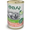 Oasy One Protein Adult Medium/Large 400 gr - Salmone Monoproteico crocchette cani Cibo Umido per Cani