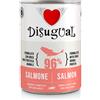 Disugual Monoproteico Grain Free 400 gr - Salmone - Confezione da 6 pezzi - Umido Monoproteico Cane - 1° ORDINE? scegli lo sconto BZR5 / BZR20 + 200 punti fedeltà