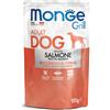 Monge Grill Adult Grain Free bocconcini 100 gr - Salmone Cibo Umido per Cani