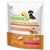 Natural Trainer Sensitive No Gluten Small/Toy Puppy e Junior con Salmone - 800 gr Croccantini per cani