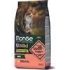 Monge Bwild Cat Adult Grain Free Salmone - 1,5 kg Croccantini per gatti