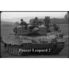 Schatzmix Blechschild Panzer Leopard II Metallschild Wanddeko 20x30 Tin Sign Targa di Metallo da Parete, Lamiera, Multicolore, 20x30 cm