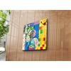 Alpha Wall Opere d'Arte Appese su Una Parete, Multi, 30 X 30