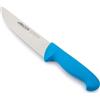 Arcos Serie 2900 - Coltello Scannare Coltello Macellaio Coltello Bistecca - Lama Acciaio Inossidabile Nitrum 180 mm - Manico Polipropilene Colore Blu