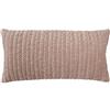 Riva Home Cuscino Imbottito in Poliestere Allure, Blush, 30 x 60cm (12 x 24)