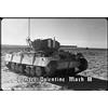 Schatzmix Blechschild Panzer Valentine Mark III Metallschild Wanddeko 20x30 Tin Sign Targa di Metallo da Parete, Lamiera, Multicolore, 20x30 cm
