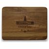 Engraved House Tagliere in Legno di Noce Christmas