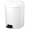 Medial Pattumiera a pedale Ruf - PP - 20 L - diametro 31,5 cm - altezza 42 cm - bianco - Medial (unità vendita 1 pz.)