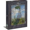 Ulmer Puzzleschmiede - Puzzle Claude Monet, Femme à l'ombrelle - puzzle 1000 pezzi - il famoso dipinto di Claude Monet (1875)