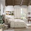 Stanley Hamilton Hisar Home Stanley Hamilton Hisar Cottage Collection-Set di Biancheria Composto da Copripiumino e federe, per Letto Singolo, Matrimoniale, Super King-Size, Cammello/Lino