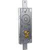 PREFER - Serratura per Basculante/Garage con Cilindro a Profilo Europeo - Chiusura superiore e inferiore - maniglia in folle - interasse 70 mm - Sporgenza cilindro da filo scatola 13,7 mm