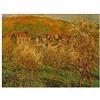 ArtPlaza Monet Claude Blooming Apple Trees Pannello Decorativo, Legno, Multicolore, 80x60 cm