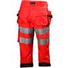 Helly Hansen Wokrwear HV Red/Charcoal, C46-Waist 31.5